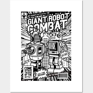 Giant Robot Combat Posters and Art